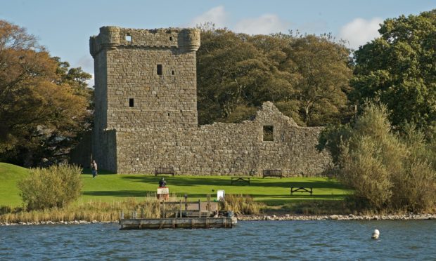 Lochleven Castle.