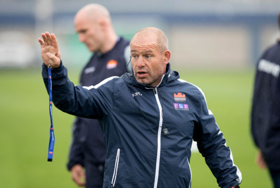 Edinburgh head coach Richard Cockerill.