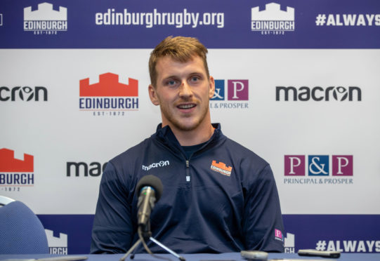 Edinburgh and Scotland centre Mark Bennett.