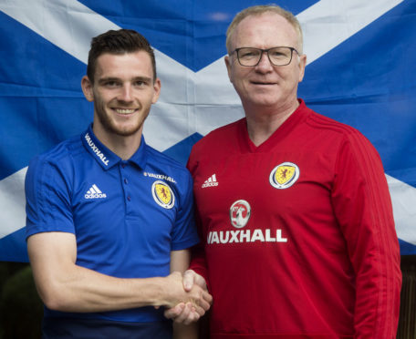 Andy Robertson and Alex McLeish.