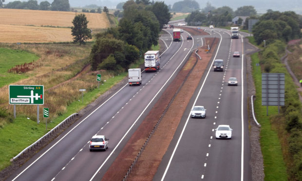 The incidents are all alleged to have happened on the A9 Perth to Stirling road.