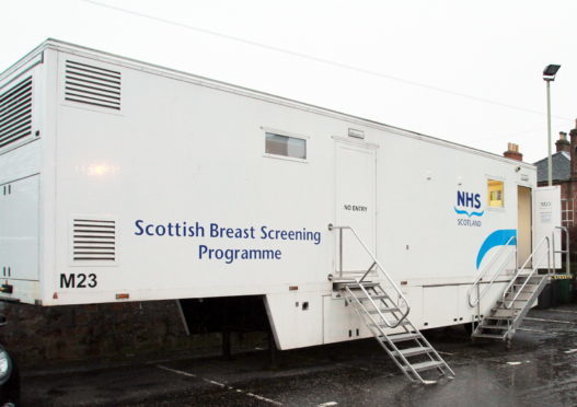 A NHS breast screening unit.