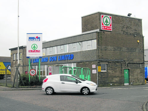 CJ Lang & Son's headquarters in Longtown Road, Dundee.