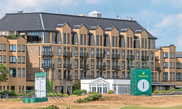 The Old Course Hotel.