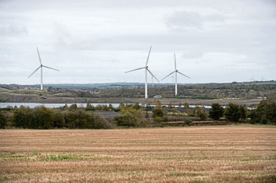 Part of the Westfield site near Kinglassie. Picture: Wullie Marr