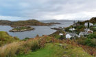 Picture postcard: A panorama out to Loch Fyne from Tarbert, Argyll.