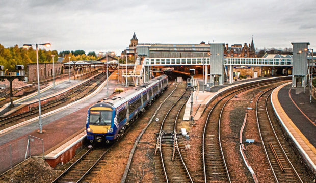 Perth Railway Station.