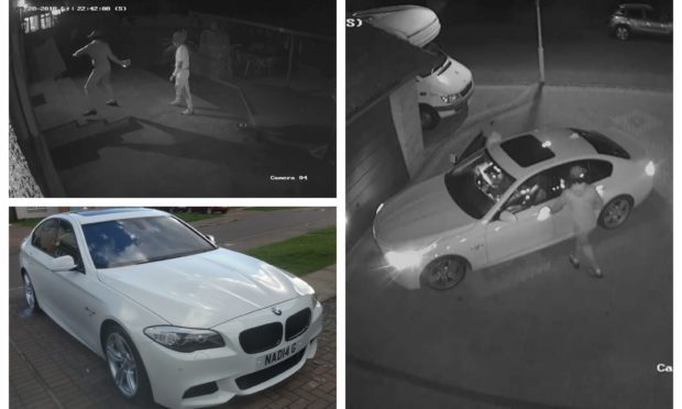 The BMW 535 M Sport which was stolen from Dunvegan Avenue on September 28.