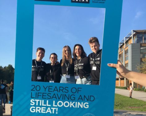 From left: Daniel Angelosanto, Joanna Iannetta, Lauren Crossley, Loukia Morari and Declan Dundas.