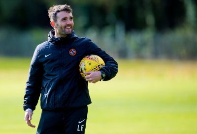 Laurie Ellis takes training at St Andrews.