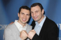 Wladimir Klitschko and his brother Vitali Klitschko