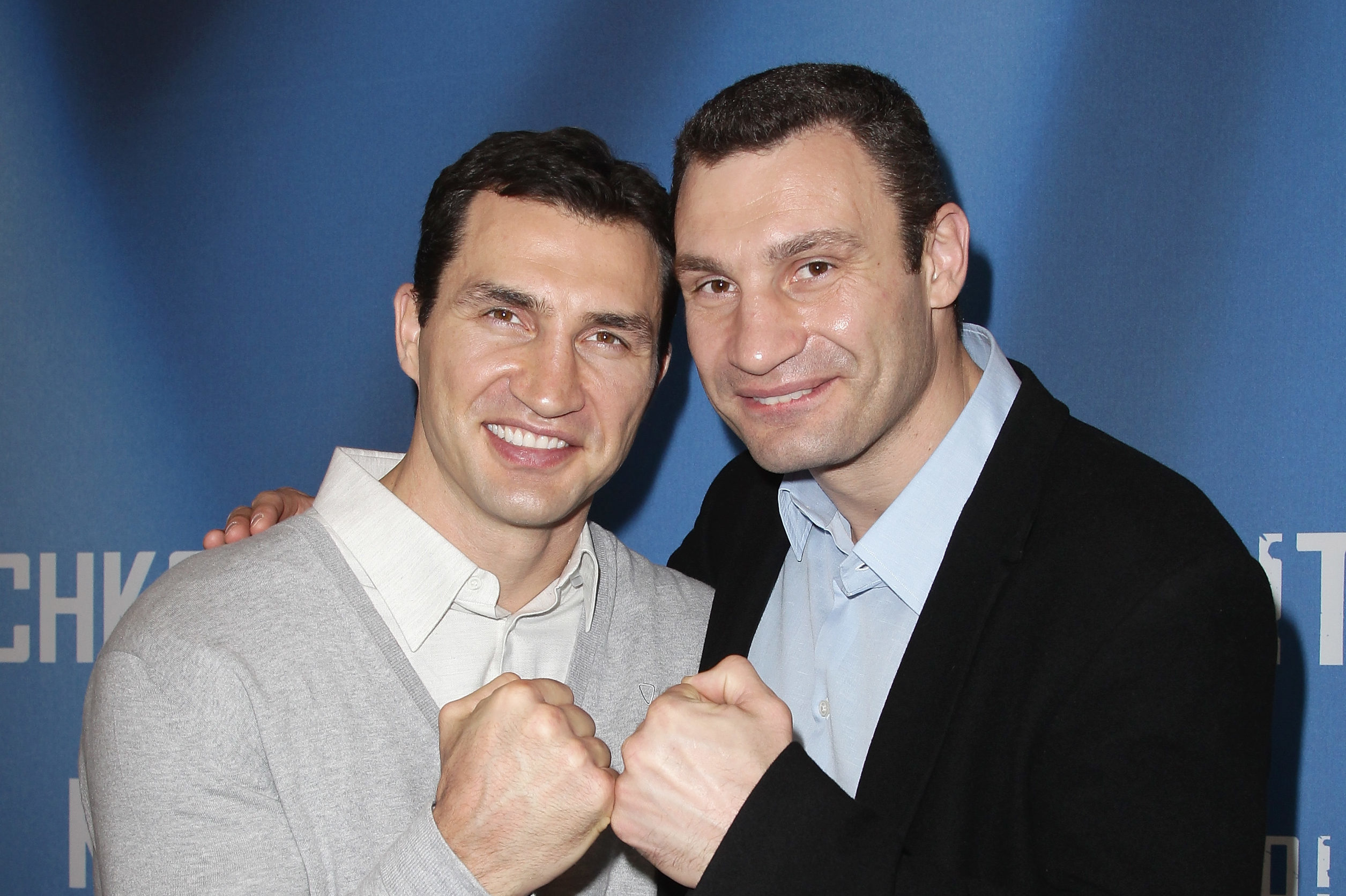 Wladimir Klitschko and his brother Vitali Klitschko