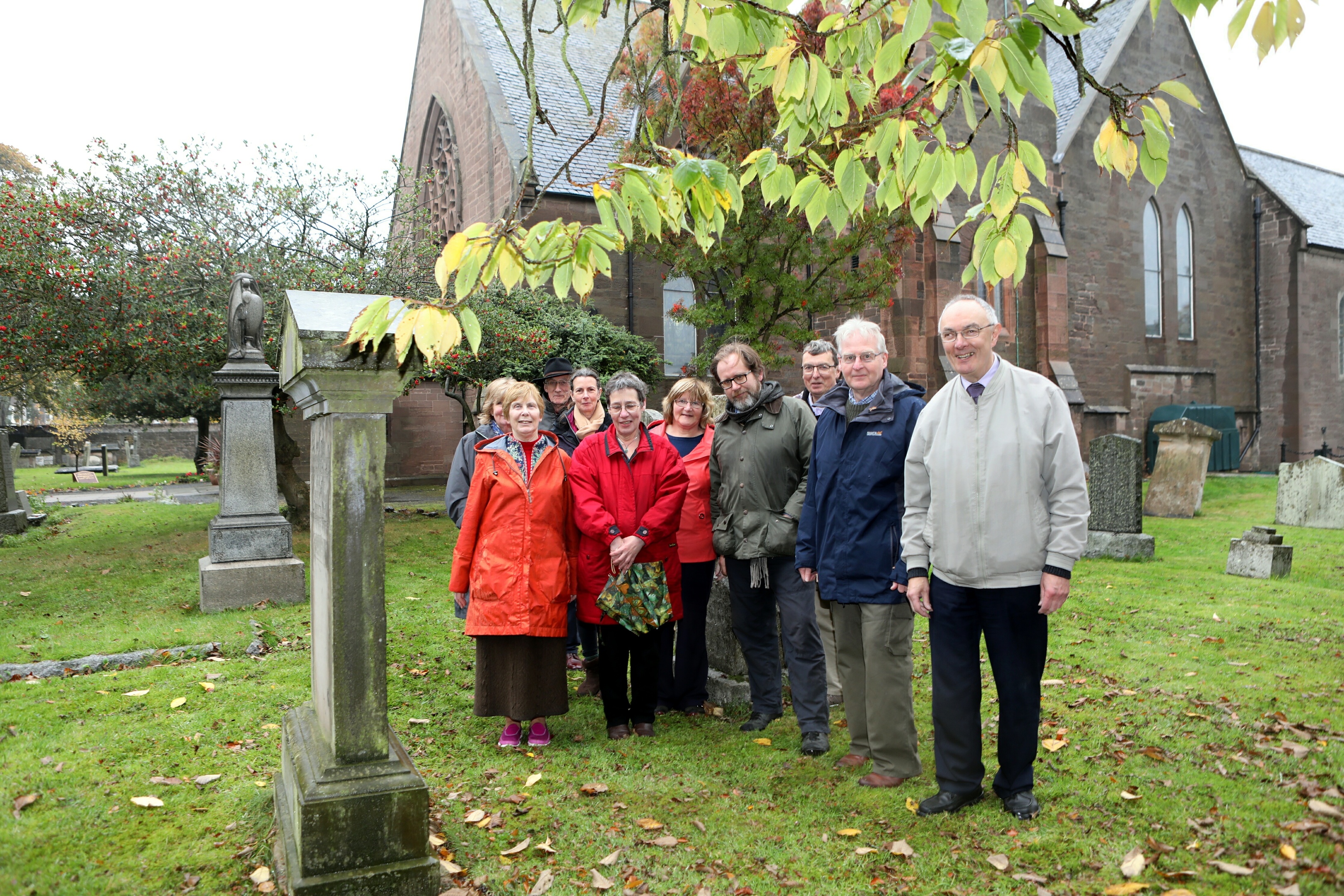 The Friends of William Lamb staged their latest walk in the town this week