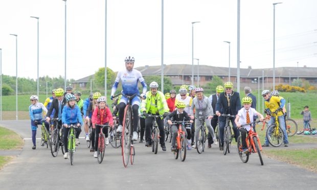 The park was opened in by round the world cyclist Mark Beaumont in 2018.