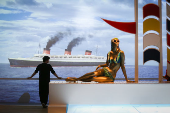 The Ocean Liners exhibition at V&A Dundee.