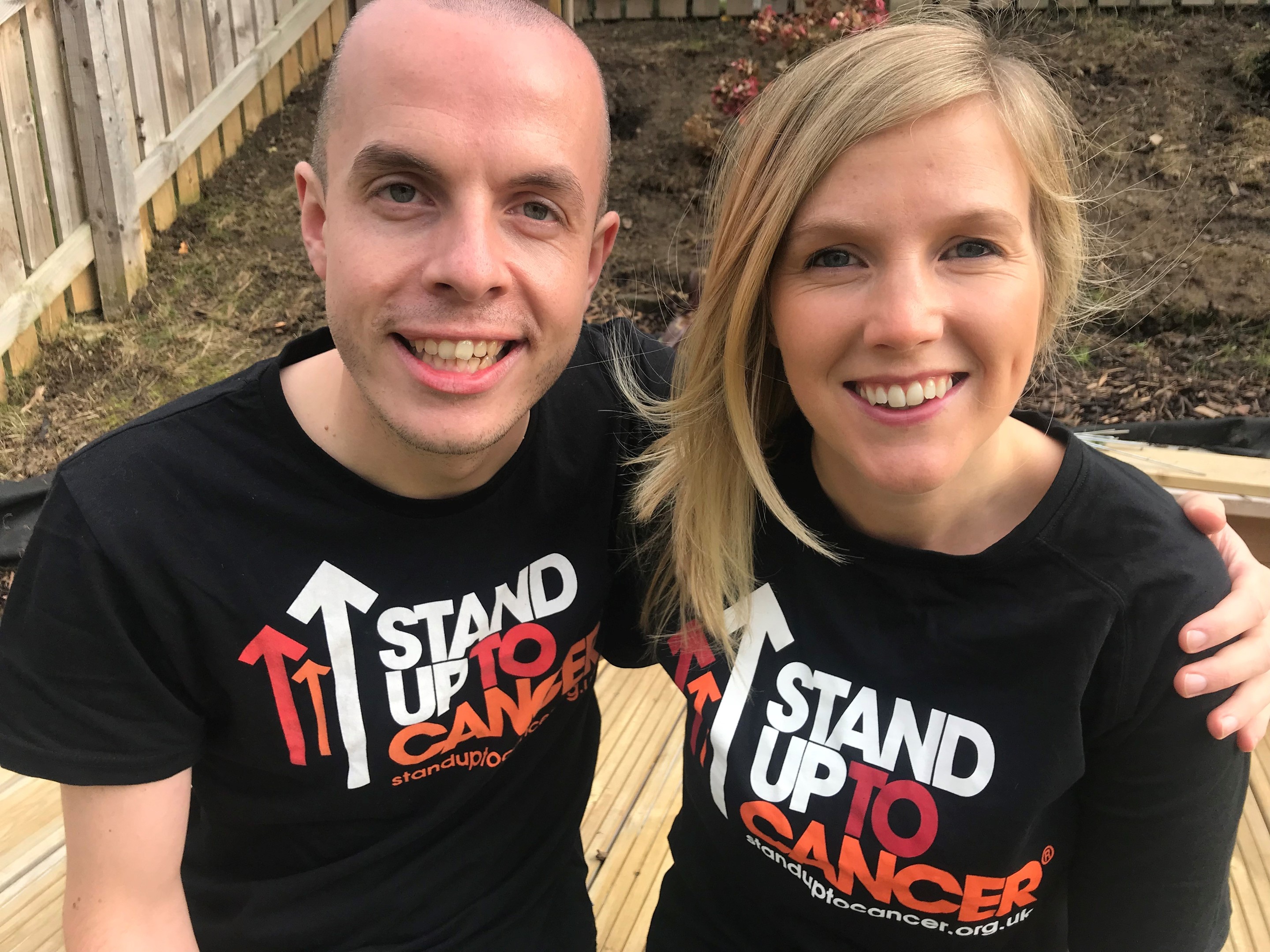 Craig is taking a swing at cancer to support Heather