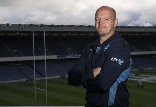 Scotland's Head Coach Gregor Townsend.