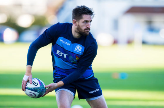 Henry Pyrgos at Scotland's St Andrews training camp.