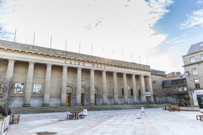 Matches will be held outside the Caird Hall.