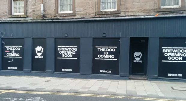 The BrewDog site in Perth.