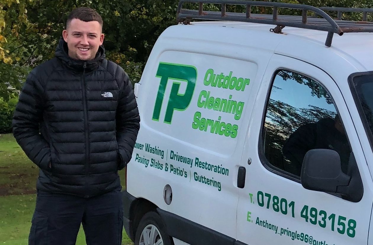 Tony Pringle of TP Outdoor Cleaning Services