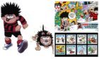 Dennis the Menace and Gnasher are being immortalised in stamps on the Isle of Man.