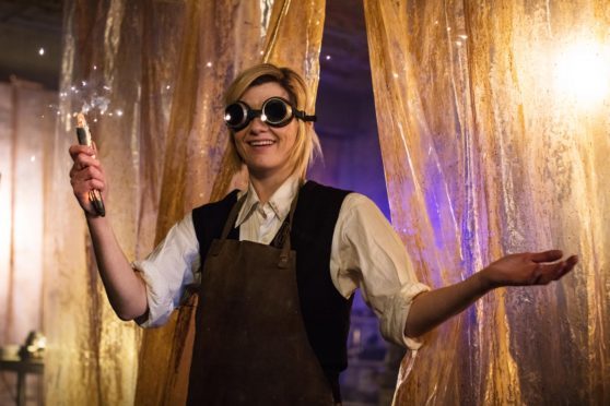 Jodie Whittaker in Doctor Who.