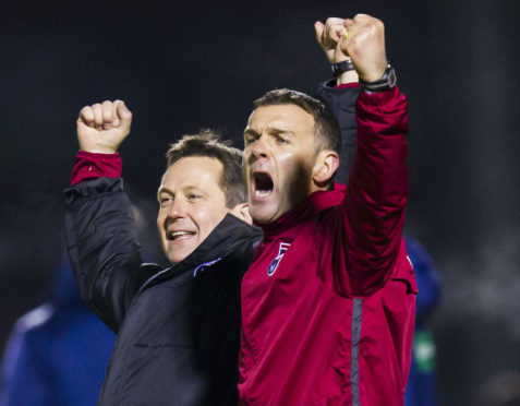 Billy Dodds and Jim McIntyre.
