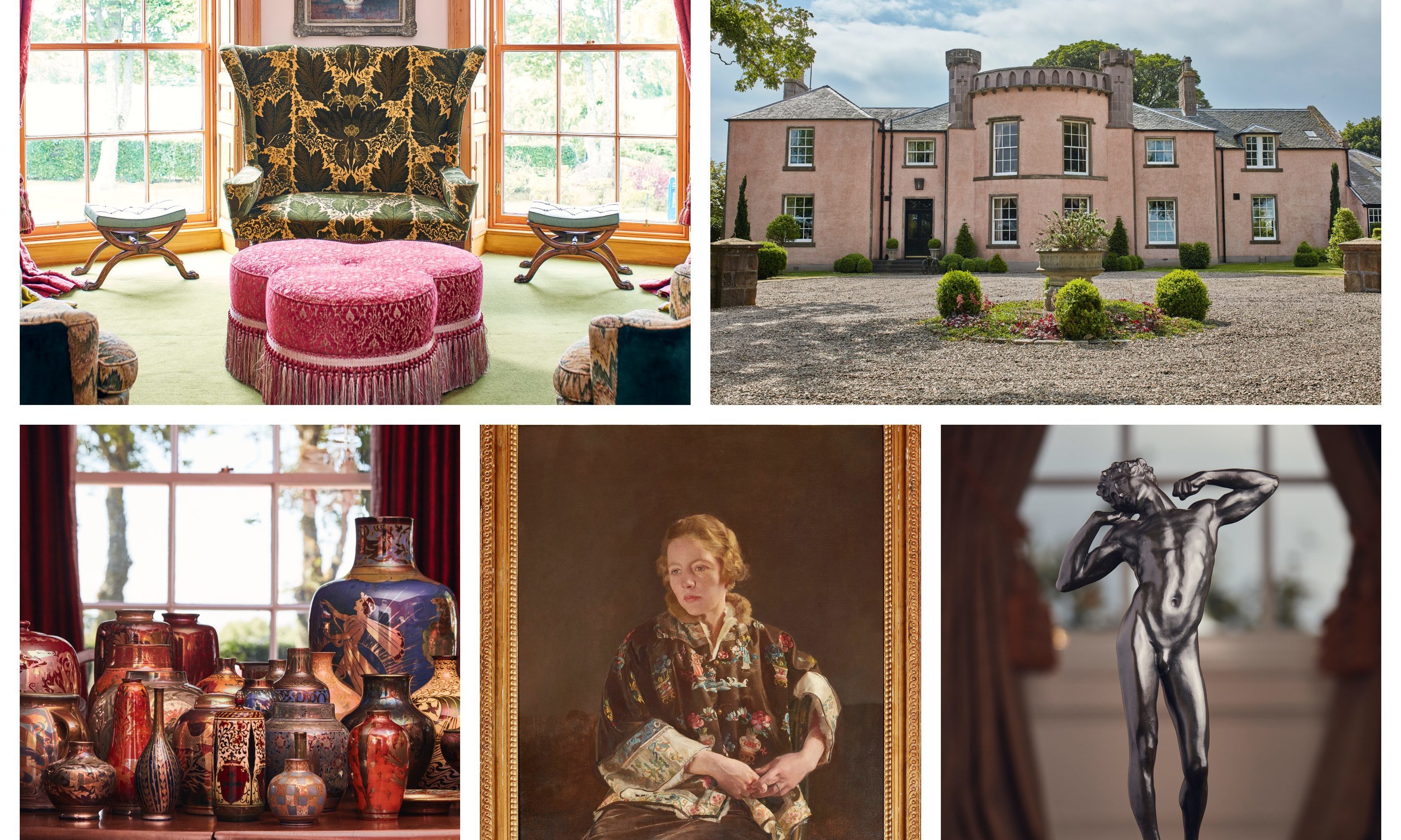 The contents of Kirkton House sold for £1million.