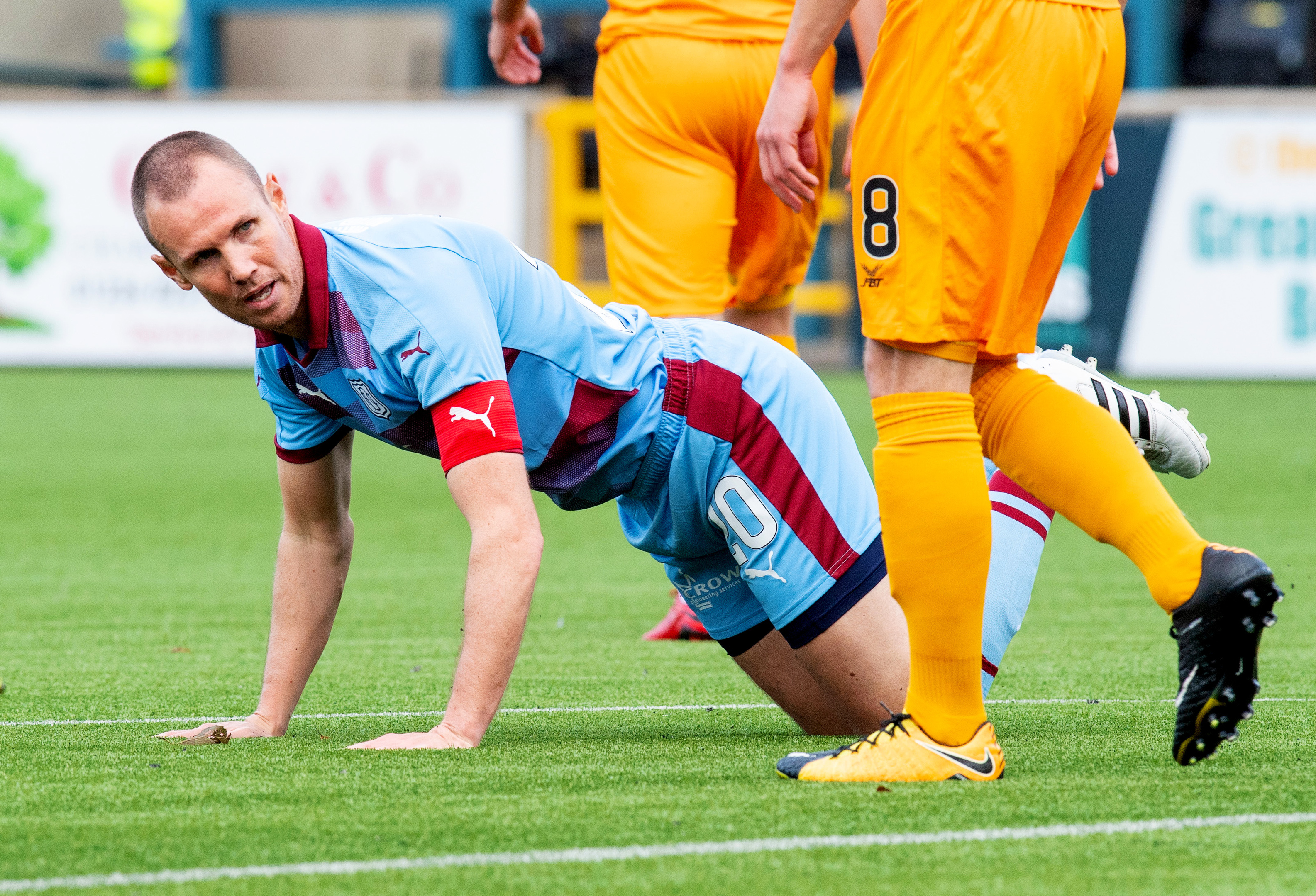 Kenny Miller's return to Livingston wasn't a happy one.