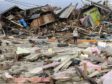 Toppled homes in Palu (AP Photo/Aaron Favila)