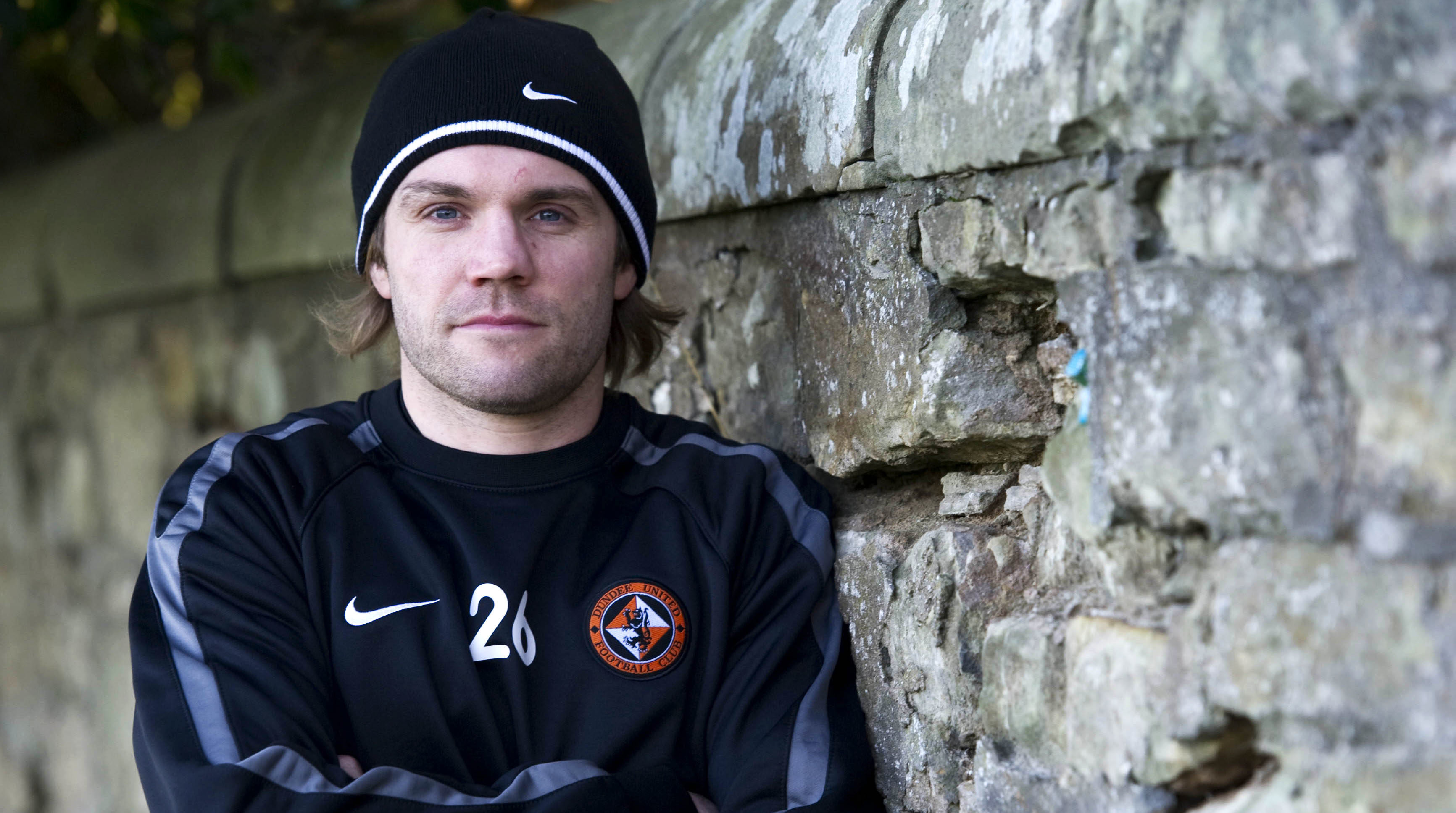 Robbie Neilson when he was a player at Dundee United.