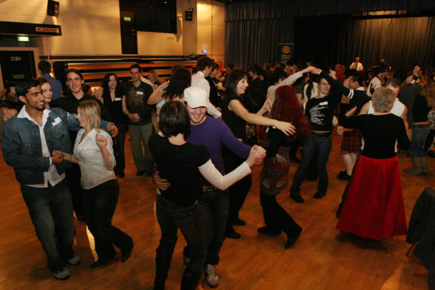 The Rotary Club of Dundee held its annual International Student Night. Students enjoyed the nights Ceilidh.