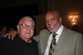 Don Fraser with Motown boss Berry Gordy.