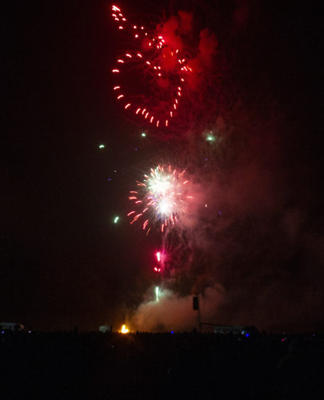 Lochee Park fireworks.