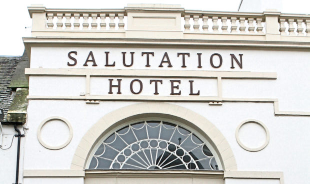 David Robinson worked at the Salutation Hotel in South Street, Perth.