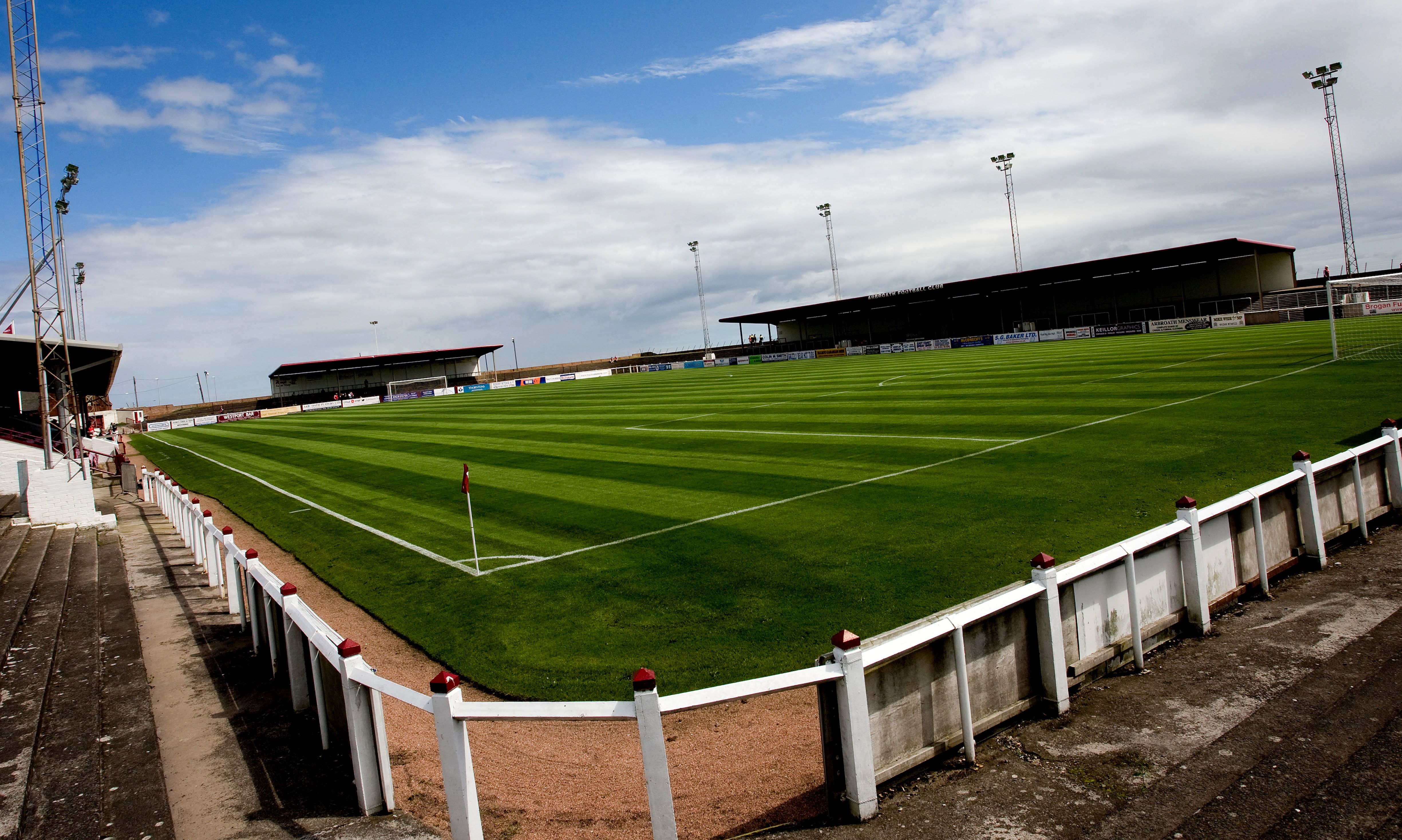 Gayfield should be staging Championship football next month
