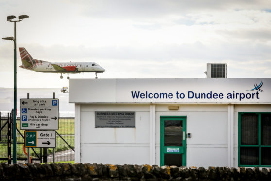 Dundee Airport.