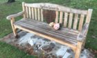 Harlow's bench has been restored after vandalism at the weekend.