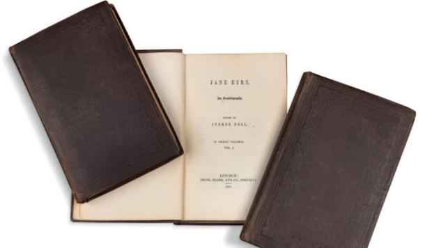 Jane Eyre first edition.