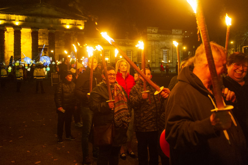 Dundee's Christmas Lights switch-on.