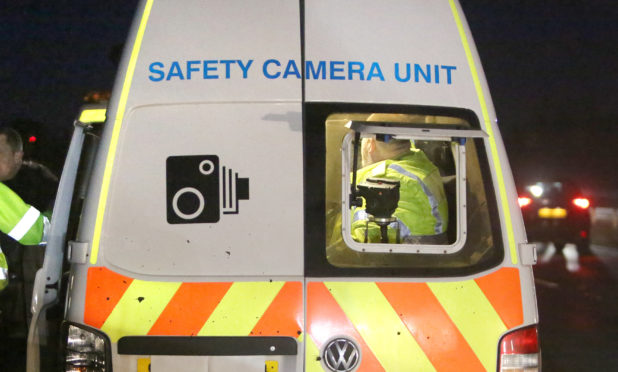 Camera operators were shocked to see the vehicle travelling at 67mph in the 30mph zone