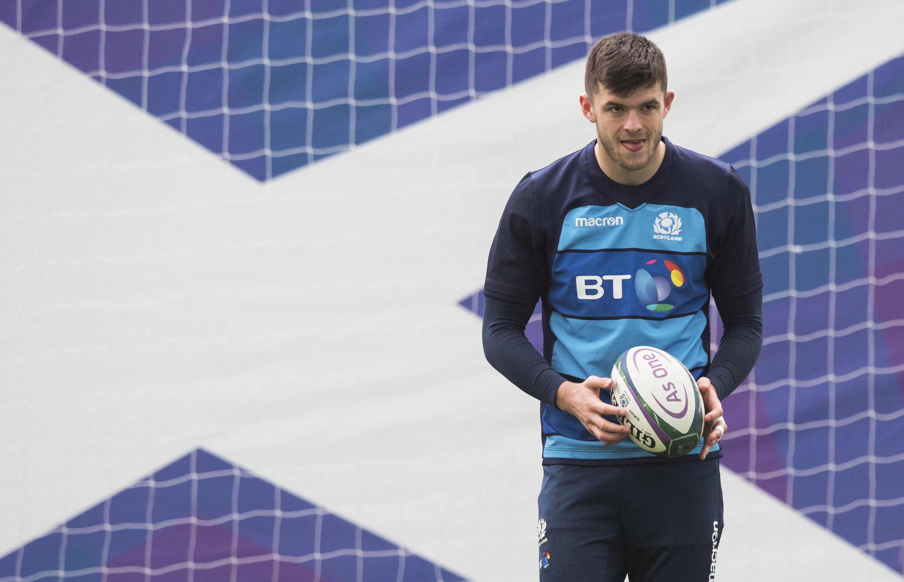 Blair Kinghorn's development is one of the matters of interest for Scotland in Cardiff.