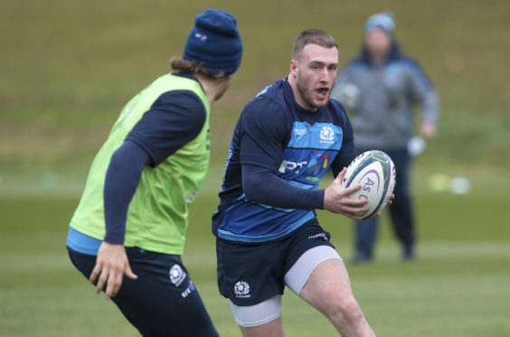 Stuart Hogg will play for Scotland against Fiji just seven weeks after ankle surgery.