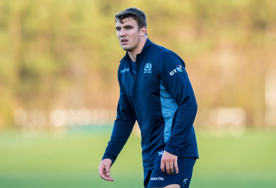 Sam Skinner will play in the second row for Scotland.