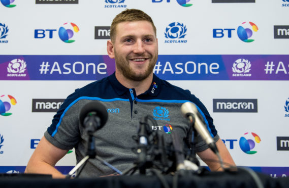 Scotland's Finn Russell is back with the Scotland squad after starting life in Paris with Racing 92.