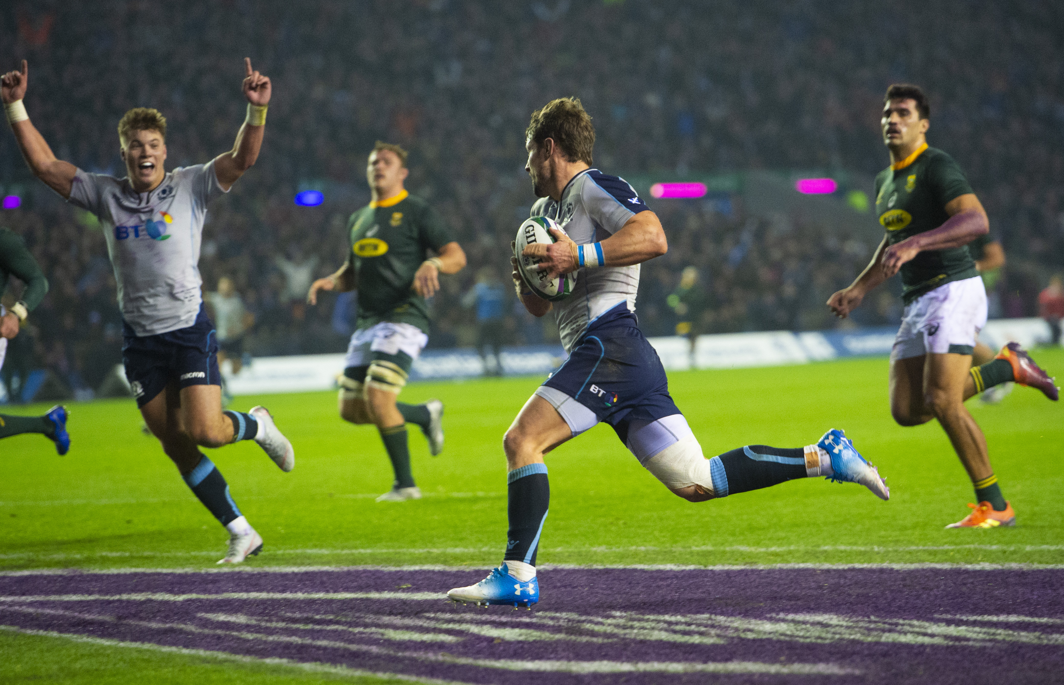 Scotland surrendered points to South Africa too quickly in the wake of Peter Horne's spectacular first half try.