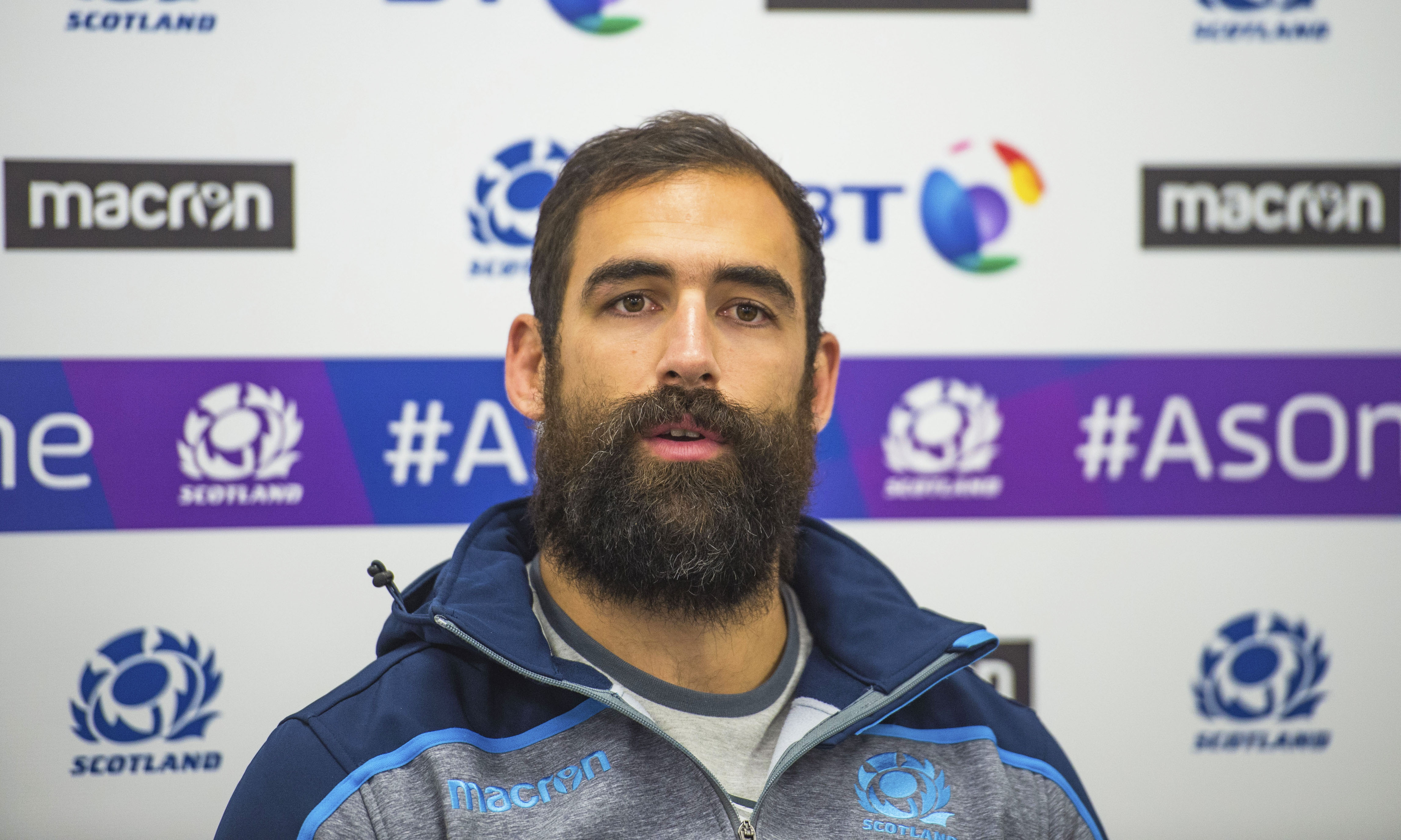 Josh Strauss is back at No 8 having been left out of the original Autumn Test squad.