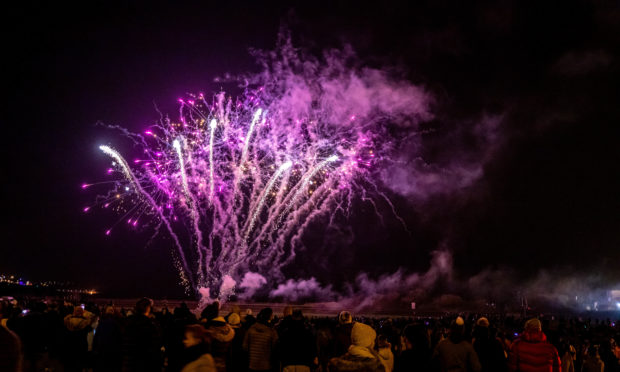 Burntisland fireworks.