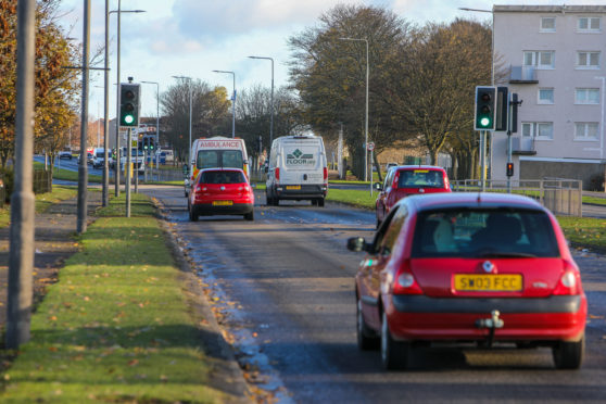 Thomas Beall was struck by a car on busy Dunnikier Way near Asda